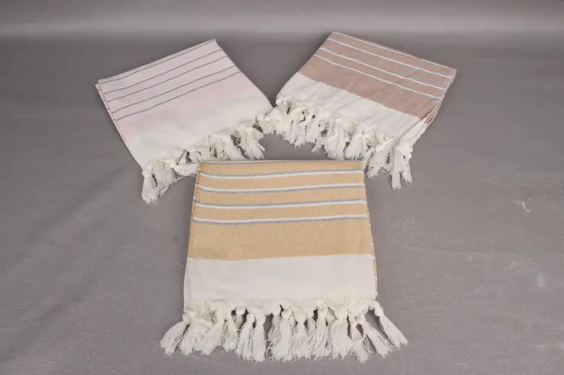 Holiday Towel, Monogram Hand Towel, Gift For Him, Bachelor Party Favors, 36x18 Cotton Striped Terry Towel, Small Bath Towels, Monogram Kitchen Towel - 4