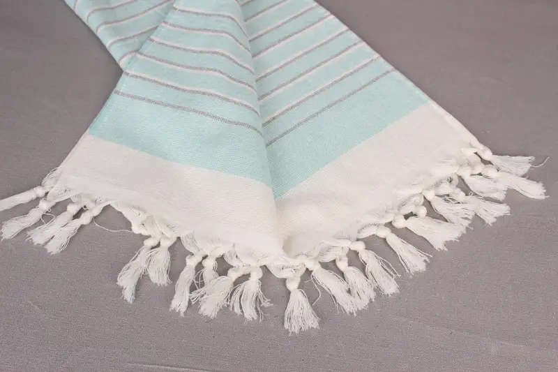 Holiday Towel, Monogram Hand Towel, Gift For Him, Bachelor Party Favors, 36x18 Cotton Striped Terry Towel, Small Bath Towels, Monogram Kitchen Towel - 8