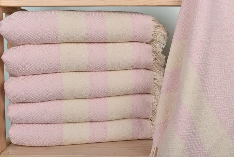 Turkish Towel Beach Towel, Gift Towel, Beach Towel Gift, Bridesmaid Gift Towel, 70x40 Cotton Diamond Towel, Soft towel, Bachelorette Towel - 2
