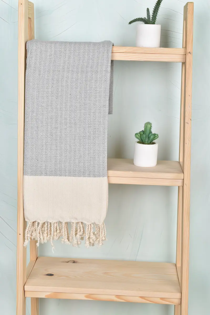 Soft towel, Personalized Wedding Gift, 68x36 Cotton Palm Design Towel, Spa Towel, Personalized Wedding Gift For Couple, Bachelorette Party Gifts - 8