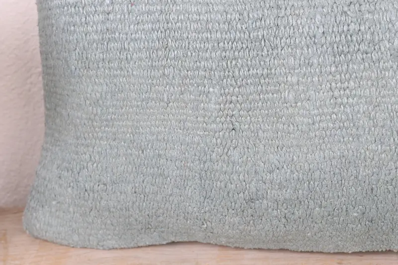 Vintage Pillow, Pillow Sham, Customized Cushion, 8x16 Gray Cushion Cover, Interior Designer Pillow, Pillow for Sofa, Kilim Rug Pillow Case - 3