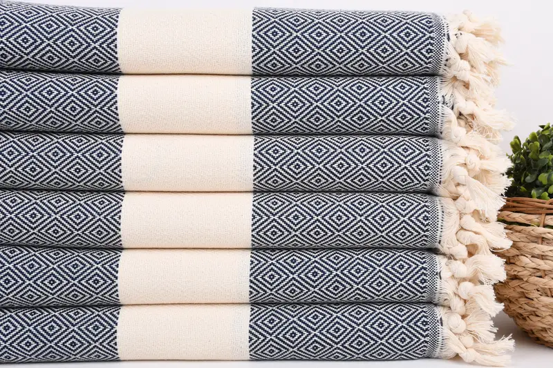 Home Decor Gifts, Custom Gifts, Personalized Gifts, Pool Towels, Personalized Home Gift Wedding, Custom Wedding Gifts, 70x40 Cotton Diamond Towel - 2