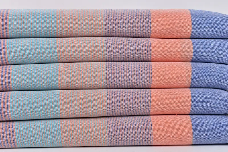Boyfriend Christmas Gift, Home Decor Gifts, Bridal Shower Gift, 68x40 Cotton Striped Towel, Personalized Wedding Gift, Beach Towel Monogram - 2