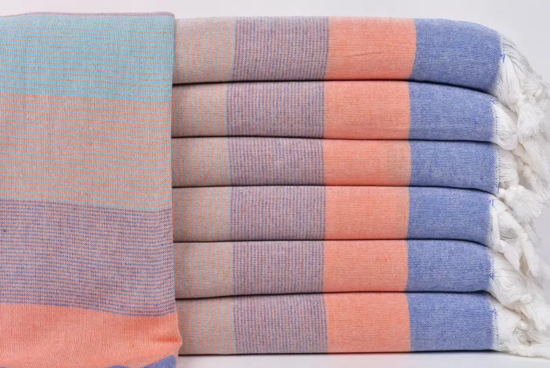 Boyfriend Christmas Gift, Home Decor Gifts, Bridal Shower Gift, 68x40 Cotton Striped Towel, Personalized Wedding Gift, Beach Towel Monogram - 1