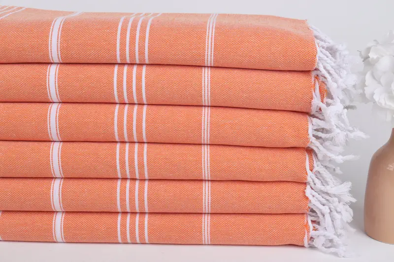 Bachelorette Party Favor, Monogram Turkish Towel, Sand-free towel, Beach Towel Gift, Organic Towel, 70x40 Cotton Striped Towel, Turkish Towel Bulk - 3