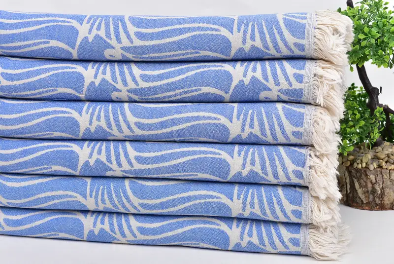 Luxury towel, Best Friend Gift, Unique Gift, Gym Towel, Custom Wedding Gift, Custom Name Towel, Friends Beach Towel, 70x36 Cotton Fish Design Towel - 4