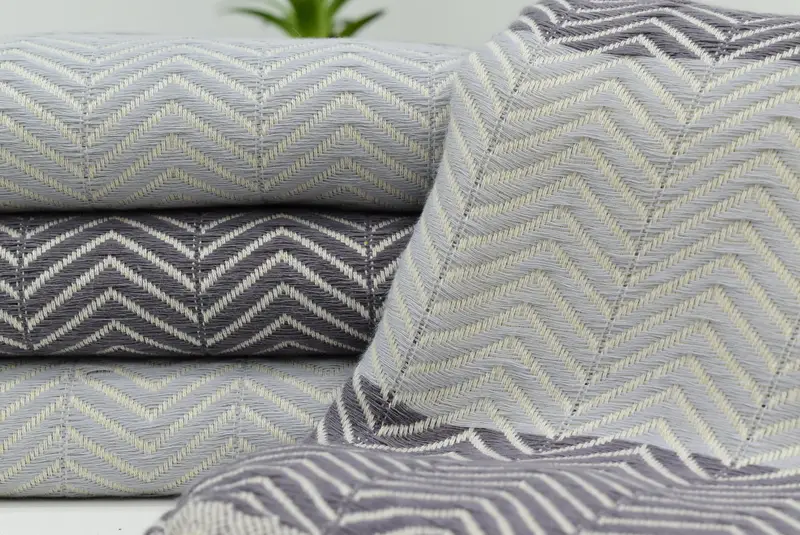 Valentines Day Gift Idea, 70x40 Cotton Zig zag Towel, Cotton towel, Turkish Towel Beach, Lightweight Turkish towel, Bachelorette Party Items - 3