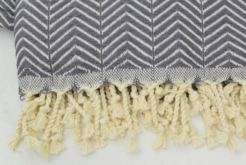 Valentines Day Gift Idea, 70x40 Cotton Zig zag Towel, Cotton towel, Turkish Towel Beach, Lightweight Turkish towel, Bachelorette Party Items - 6