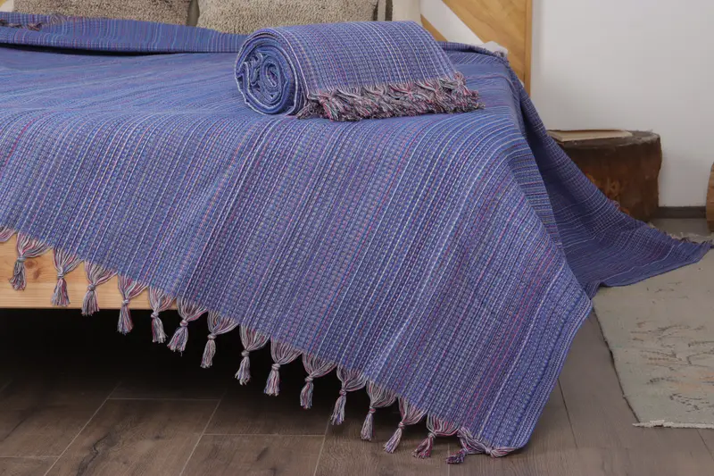 Custom Wedding Gifts, Custom Shower Curtain, Bridesmaid Gifts, Tablecloth, Turkish Tablecloth, 92x88 Cotton Geometric Towel, House Warming Gift - 7