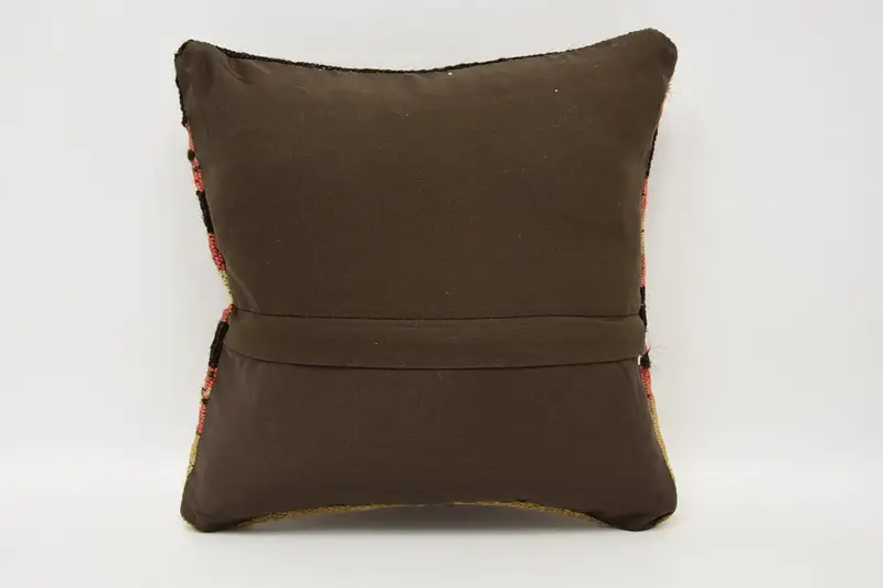 Armchair Pillow Sham, Pillow for Sofa, Cushion Cover, Pillow for Couch, Sofa Bolster Cushion, 12x12 Beige Cushion Cover, Kilim Pillow Cover - 6