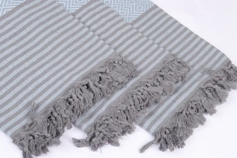 Decorative Bedspread, Throw Blanket, Custom Wedding Gifts, 104x80 Cotton Diamond Towel, Turkish Beach Blanket, Custom Blanket, Bedspread Quenn - 7