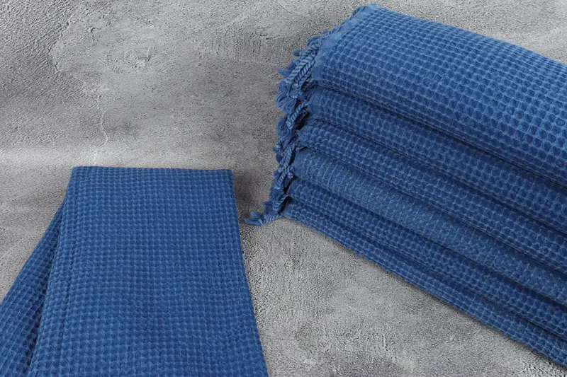 Gift For Wedding Day, Beach towel, Wedding Favors, Turkish hand towel, Gift For Coworker, Custom Towel Beach, Spa Towel, 68x36 Cotton Waffle Towel - 2