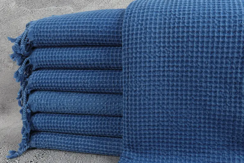 Gift For Wedding Day, Beach towel, Wedding Favors, Turkish hand towel, Gift For Coworker, Custom Towel Beach, Spa Towel, 68x36 Cotton Waffle Towel - 1