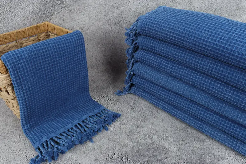 Gift For Wedding Day, Beach towel, Wedding Favors, Turkish hand towel, Gift For Coworker, Custom Towel Beach, Spa Towel, 68x36 Cotton Waffle Towel - 3