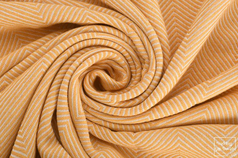 Herringbone Turkish Cotton Towel Beige, Bachelorette Party Gift, 70x40 Inches
