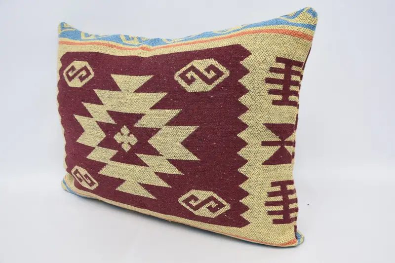 Pillow for Sofa, Personalized Gift Pillow Pillow Sham, 20x28 Yellow Cushion Cover, Pillow Sham, Interior Designer Pillow, Antique Pillows - 4