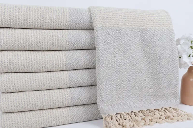 Bachelor Towel, Custom Towel, Turkish Towel Beach, Handmade Gift, 70x40 Cotton Chevron Towel, Turkish bath towel, Best Friend Wedding Gift - 2