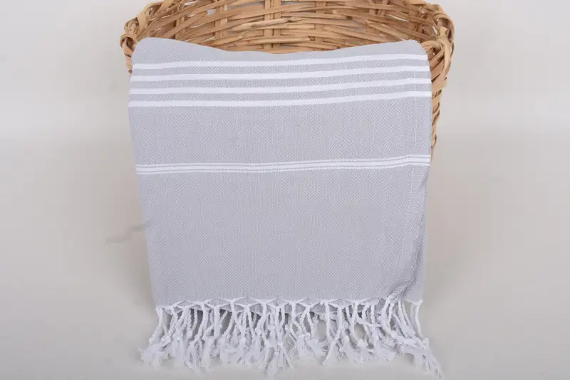Decorative Towel, Friends Beach Towel, 70x40 Cotton Striped Towel, Travel towel, Personalized Wedding Gift For Couple, Bachelor Gifts, Gift For Him - 5