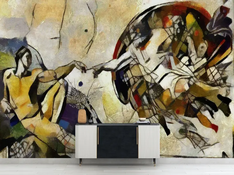 God's Hand Wall Painting, , 3d Wall Paper, Adam Wall Print, Modern Wall Paper, Paper Wall Art, Oil Painting Print, Abstract Wall Painting, - 8