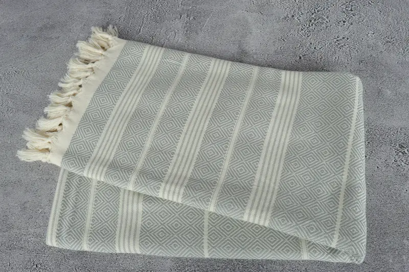70x38 Cotton Diamond Towel, Beach Towel Bulk, Embroidery Towels, Custom Towel Beach, Large Turkish Towel, Scarf Towel, Monogram Beach Towel - 6