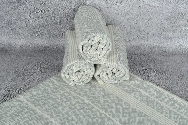70x38 Cotton Diamond Towel, Beach Towel Bulk, Embroidery Towels, Custom Towel Beach, Large Turkish Towel, Scarf Towel, Monogram Beach Towel - 7