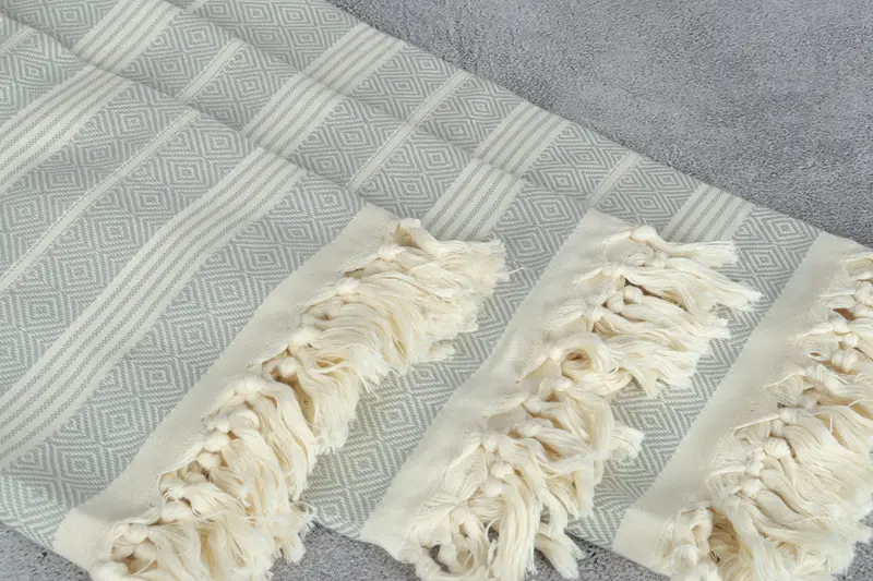 70x38 Cotton Diamond Towel, Beach Towel Bulk, Embroidery Towels, Custom Towel Beach, Large Turkish Towel, Scarf Towel, Monogram Beach Towel - 5