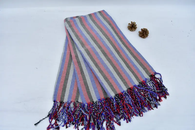 Custom Turkish Towel, Fouta towel, Organic towel, 70x40 Cotton Striped Towel, Custom monogram Turkish beach towel USA, Bathroom Towel, Thin towel - 5