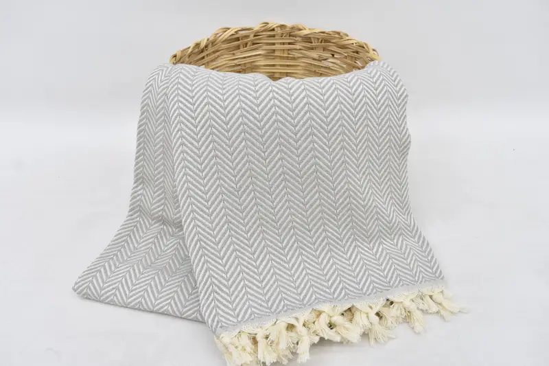 彼へのパーソナライズされた贈り物、織り投げ毛布、92x76コットンシェブロンタオル、パーソナライズされた毛布、テーブルクロス、ハロウィーンの独身パーティー - 1