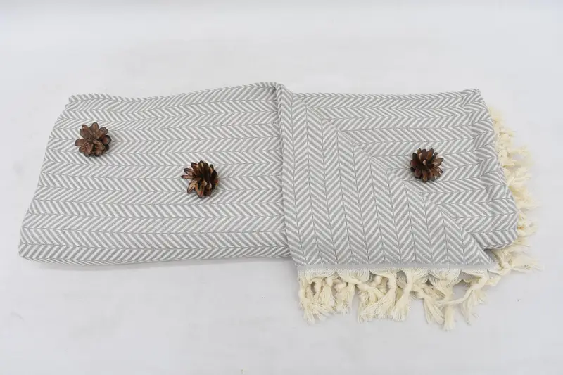 彼へのパーソナライズされた贈り物、織り投げ毛布、92x76コットンシェブロンタオル、パーソナライズされた毛布、テーブルクロス、ハロウィーンの独身パーティー - 5