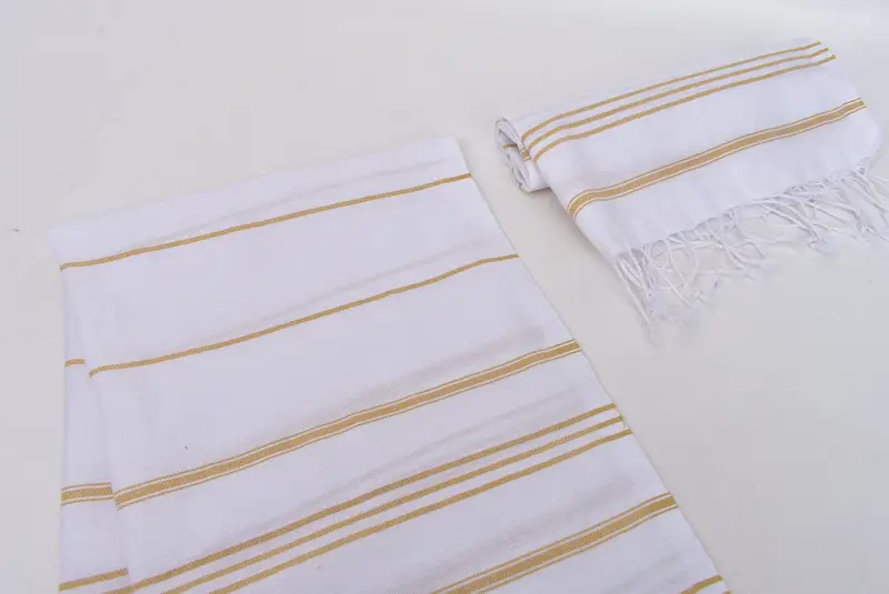 40x24 Cotton Striped Towel, Decorative Towel, Monogram Kitchen Towel, Personalized Gifts, Summer Towel, Monogrammed Hand Towel, Christmas Hand Towel - 7