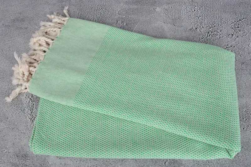 Thin and lightweight Turkish peshtemal, 70x40 Cotton Geometric Towel, Personalised Gift, Soft towel, Turkish Towel Beach, Bridesmaid Gifts - 6
