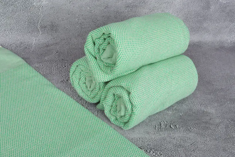 Thin and lightweight Turkish peshtemal, 70x40 Cotton Geometric Towel, Personalised Gift, Soft towel, Turkish Towel Beach, Bridesmaid Gifts - 8