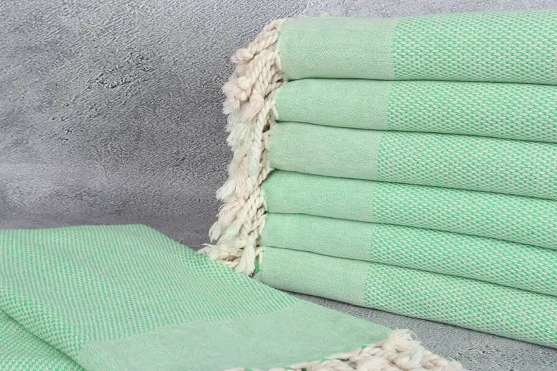 Thin and lightweight Turkish peshtemal, 70x40 Cotton Geometric Towel, Personalised Gift, Soft towel, Turkish Towel Beach, Bridesmaid Gifts - 2