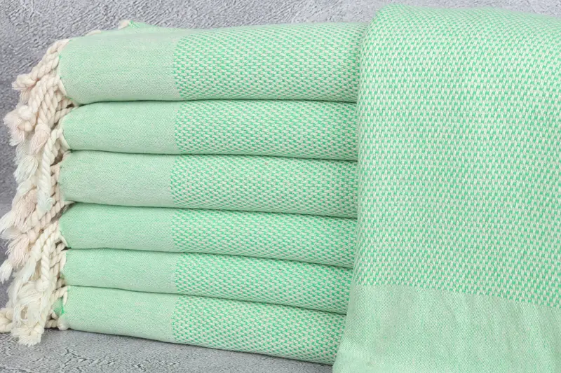 Thin and lightweight Turkish peshtemal, 70x40 Cotton Geometric Towel, Personalised Gift, Soft towel, Turkish Towel Beach, Bridesmaid Gifts - 1
