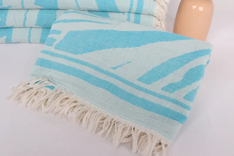 Fouta towel, Beach Towel Bulk, Personalized Turkish Towel, 70x40 Cotton Floral Patterned Towel, Welcome Wedding Gift, Bachelorette Party Decorations - 5