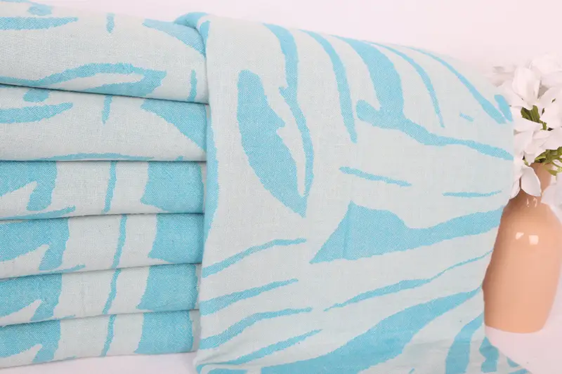 Fouta towel, Beach Towel Bulk, Personalized Turkish Towel, 70x40 Cotton Floral Patterned Towel, Welcome Wedding Gift, Bachelorette Party Decorations - 3