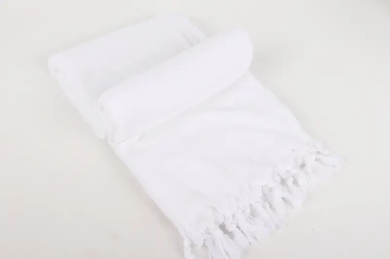 Monogram Beach Towel, Hammam towel, Turkish hand towel, Birthday Gift, Unique Wedding Gift, 70x36 Cotton Striped Terry Towel, Family Gift Basket - 6