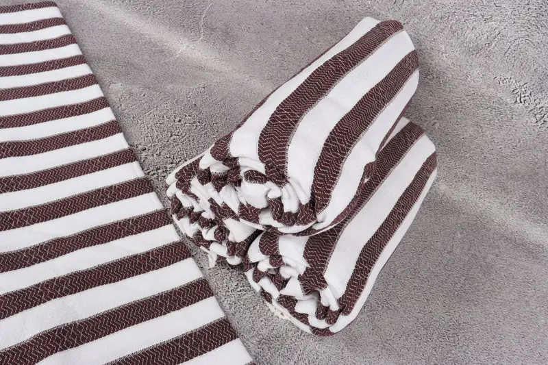 Gift For Her, Bachelor Bachelorette Party Favors, Spa Gift Towel, 70x36 Cotton Striped Towel, Best Friend Wedding Gift, Baby Boy Gift, Custom Towel - 8