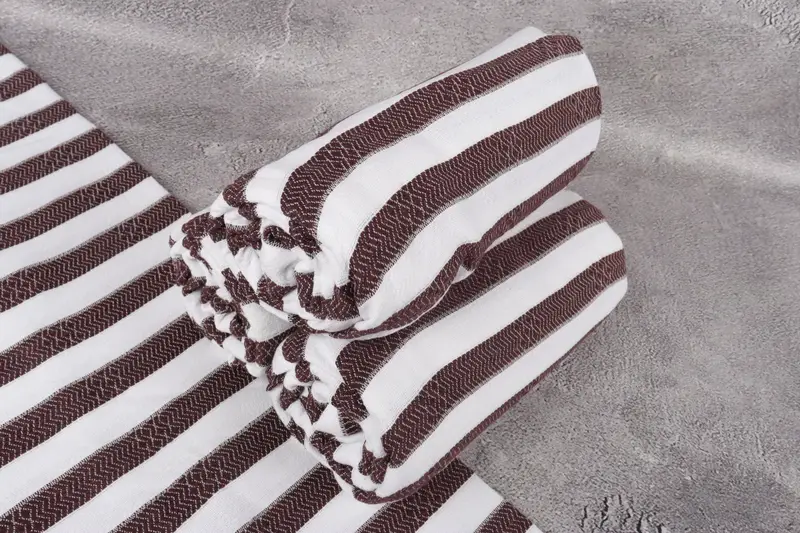 Gift For Her, Bachelor Bachelorette Party Favors, Spa Gift Towel, 70x36 Cotton Striped Towel, Best Friend Wedding Gift, Baby Boy Gift, Custom Towel - 7