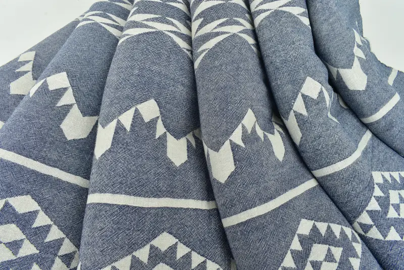 70x60 Cotton Geometric Towel, Organic Throw, Beach Wedding Favor, Throw Blanket Couch, Bedspread, Aesthetic Blanket, Bedspread Quenn, Custom Blanket - 6