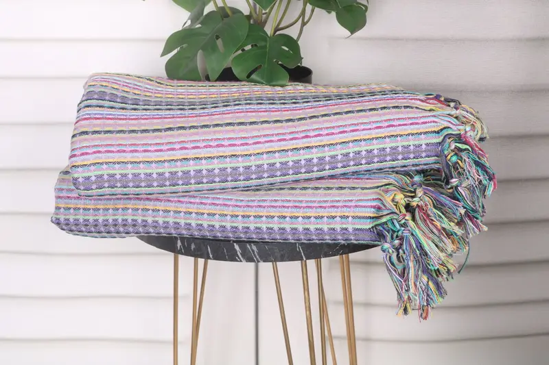 Turkish Towel USA, Gift Boxes Towel, Organic cotton peshtemal for spa and beach, Bachelorette Gifts, Beach Towel Gift, 70x40 Cotton Waffle Towel - 3