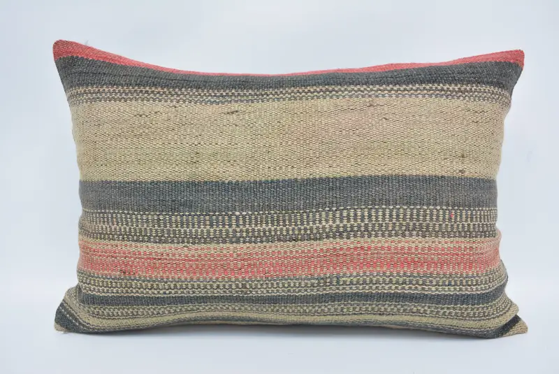 Vintage Pillow, Yoga Cushion, Interior Designer Pillow, Bohemian Cushion Cushion Case, 16x24 Beige Pillow Case, Cushion Cover, Gift Pillow - 1