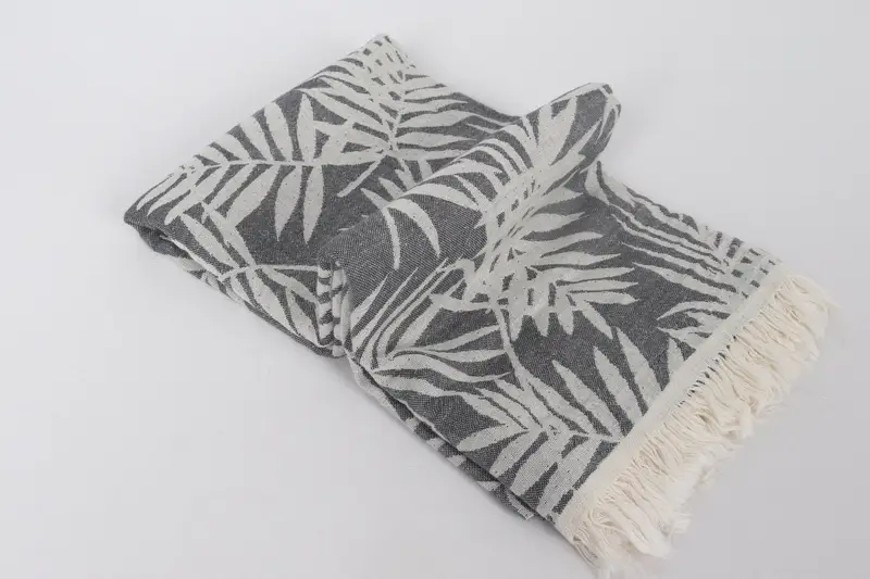 Yoga Towel, Beach towel, Sand-resistant towel, Turkish Beach Towel Bulk, 64x40 Cotton Floral Patterned Towel, Summer Gift, Wedding Gift Ideas - 7