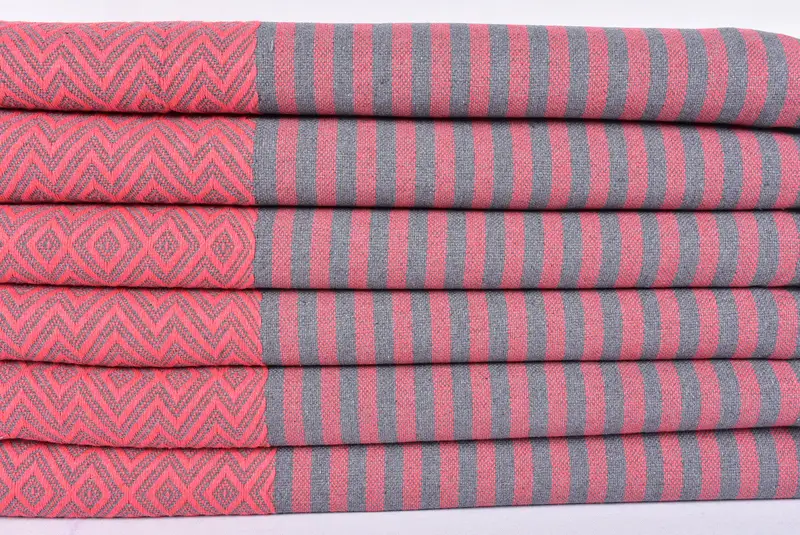 70x40 Cotton Diamond Towel, Peshtemal Towel, Spa Gift Towel, Bridal Shower Gift, Best Friend Gift, Sand-resistant towel, Wedding Day Gift For Bride - 2