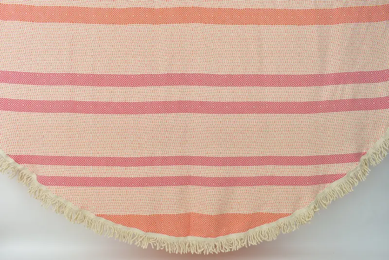 Spa Towel, 64x64 Cotton Round Diamond Towel, Best Beach Towel, Personalized Towel, Bridesmaid Gift Towel, Personalize Gift, Best Wedding Gift - 8