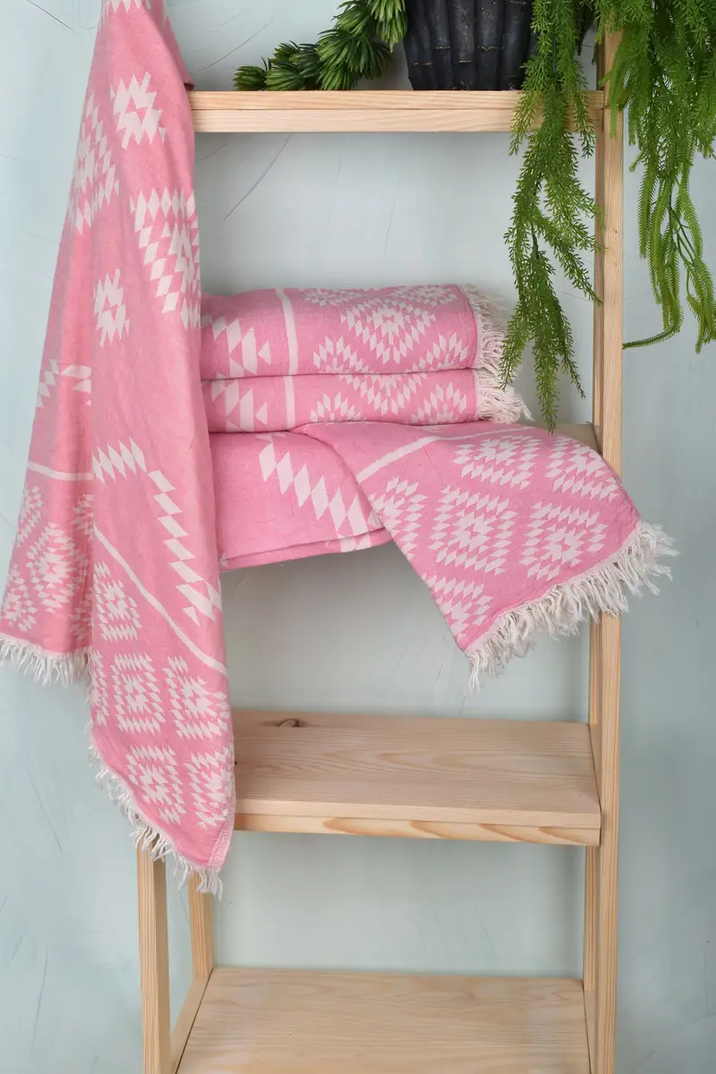 Monogrammed Beach Towel, Gift For Wedding Day, Organic Cotton Towel, Gift Boxes Towel, 70x36 Cotton Kilim Towel, Home Decor Gifts, Wedding Gift - 7