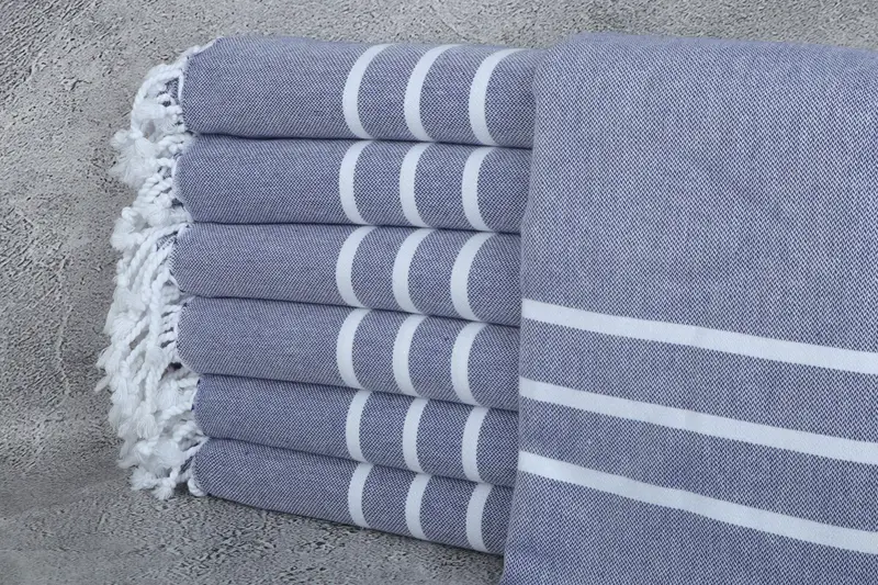 Bridal Shower Favors, Beach towel, Bulk Order Towel, Gift Boxes Towel, Bachelorette Party Gifts, Bachelorette Towel, 70x40 Cotton Striped Towel - 1