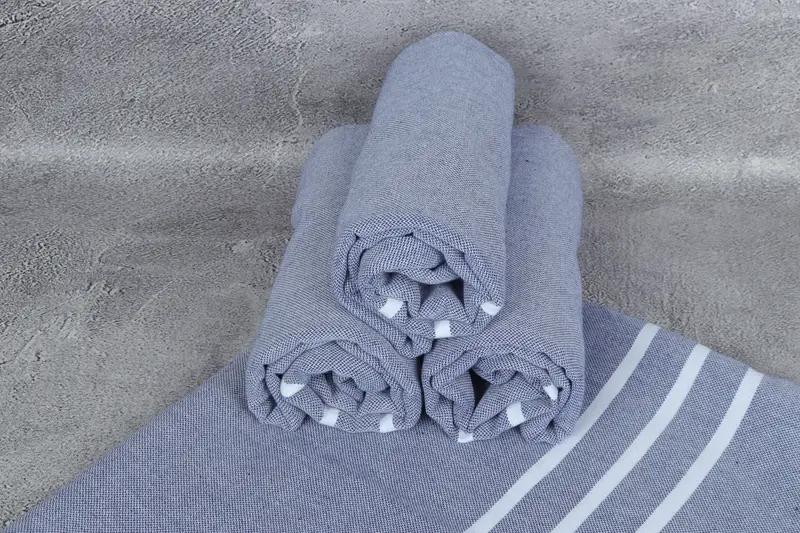 Bridal Shower Favors, Beach towel, Bulk Order Towel, Gift Boxes Towel, Bachelorette Party Gifts, Bachelorette Towel, 70x40 Cotton Striped Towel - 7