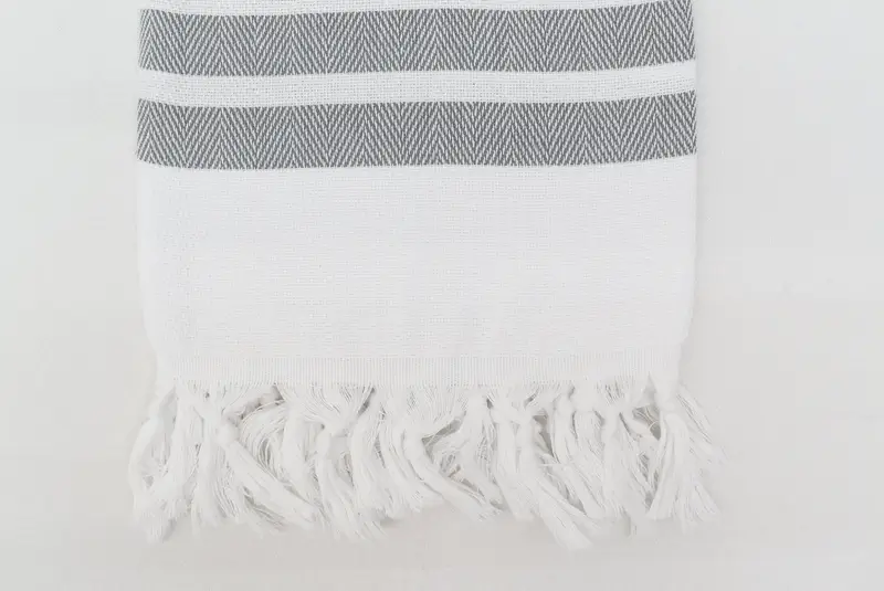 Wedding For Favor, Personalized Turkish Towel, Custom Wedding Gifts, Bridesmaid Gift, 70x40 Cotton Herringbone Towel, Customized Turkish Towel - 5