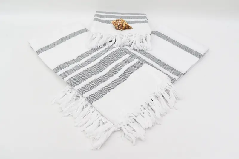 Wedding For Favor, Personalized Turkish Towel, Custom Wedding Gifts, Bridesmaid Gift, 70x40 Cotton Herringbone Towel, Customized Turkish Towel - 8